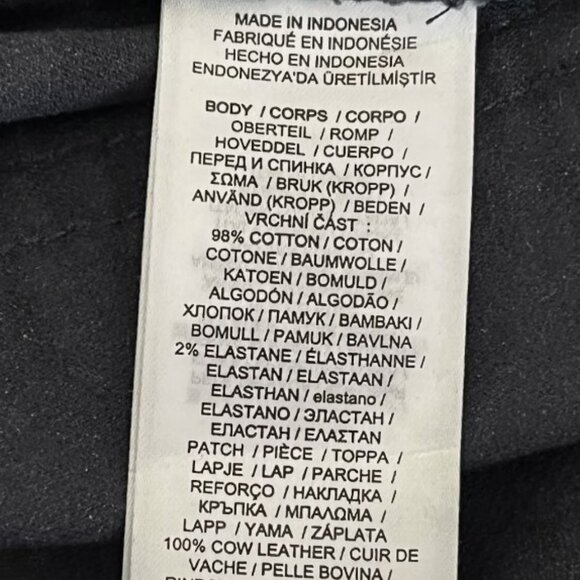 Lauren Ralph Lauren navy blue straight corduroy pants size 6 - Picture 7 of 8